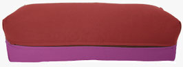 Yoga Bolster bordeaux & rotviolett