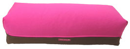 Yoga Bolster pink & braun