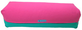 Yoga Bolster pink & seegrün