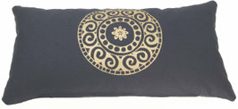 Z - Kleines Meditationskissen "Mandala" anthrazit