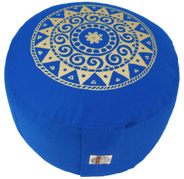 "UrMandala" royalblau Meditationskissen