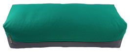 Yoga Bolster seegrün & mittelgrau