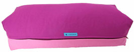 Yoga Bolster rotviolett & rosa