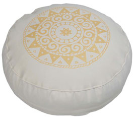 "UrMandala" naturweiß Meditationskissen