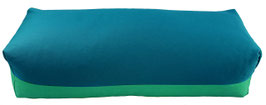 Yoga Bolster petrol & seegrün
