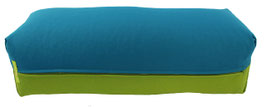 Yoga Bolster petrol & kiwi