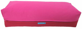 Yoga Bolster pink & kirsche