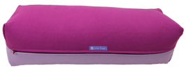 Yoga Bolster rotviolett & flieder