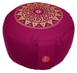 "UrMandala" aubergine Meditationskissen