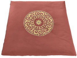 Meditationsmatte "Mandala" - Terracotta