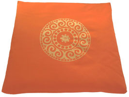 Meditationsmatte "Mandala" - Orange