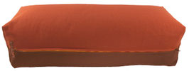 Yoga Bolster terracotta & braun