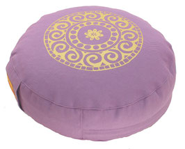 "Mandala" flieder Meditationskissen