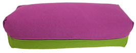 Yoga Bolster rotviolett & kiwi