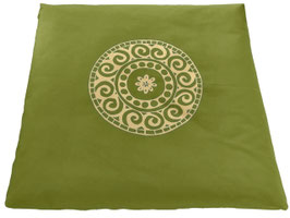 Meditationsmatte "Mandala" - Kiwi