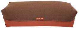 Yoga Bolster braun & terracotta