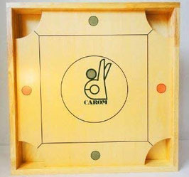 日本カロム協会ロゴマーク入りカロム盤（標準型）