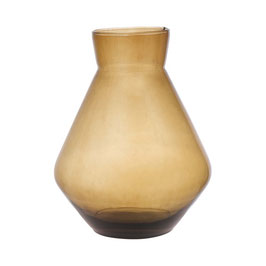 Vase recycling Alexandra H30 D25 amber