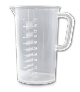 Messbecher, 100 ml, mit Henkel