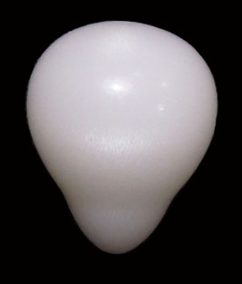 Hippopus hippopus clam pearl  12.2mm x 8mm  F+++