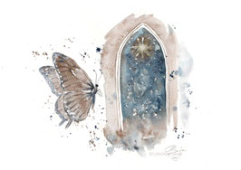Schmetterling mit Sternentor