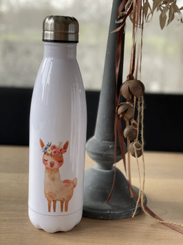 Trinkflasche mit Alpakamotiv  Kinder 8