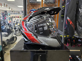 AIROH Casco ON-OFF Bandit - Spicy - Red