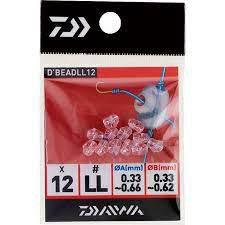 PERLAS DAIWA PERFORADAS TRANSVERSALMENTES D´BEAD