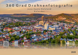 360 Grad - JENA UND SAALE-HOLZLAND - Kalender 2020 in  den Formaten A3 und A4