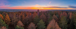 BNR.005 - Panorama Herbstabend am Bismarckturm Neustadt/Orla