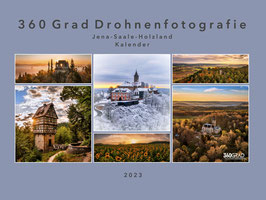 360 Grad - JENA UND SAALE-HOLZLAND - Kalender 2023 in FORMAT A3 und A4