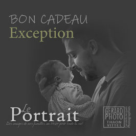 Bon Cadeau Nouveau-Né & Bébé "Exception"