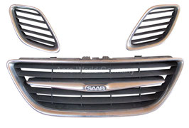 Grilleinsätze 3 fach Bj. 2003 - 2008 Saab 9.3 YS3F