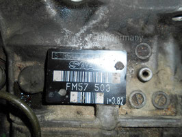 5- Gang Schaltgetriebe 57 503 Saab 9.3 YS3D