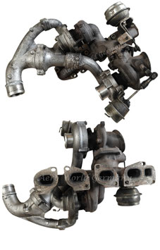 Bi- Turbolader "Borg Warner" TTID Saab 9.3 YS3F