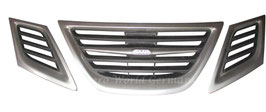 Grilleinsätze 3 fach Facelift ab Bj. 2008 Saab 9.3 YS3F