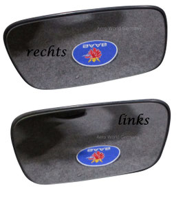 Spiegelglas div. Seiten Saab 9.3 YS3D
