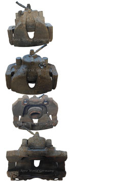 Bremssättel vorne mit Haltern für 308 Scheiben Saab 9.3 YS3D