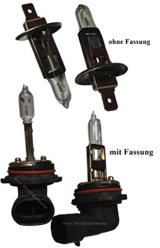 Glühlampen H1 für Nebelscheinwerfer div. Varianten Saab 9.5 YS3E