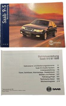 Betriebsanleitung M 1999  Saab 9.5 YS3E