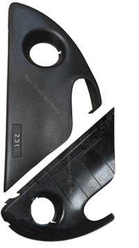 Motorabdeckung oben B205/B235 Saab 9.5 YS3E