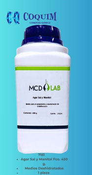 AGAR SAL Y MANITOL