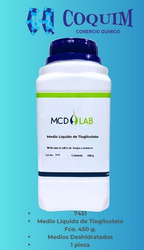 MEDIO LIQUIDO DE TIOGLICOLATO