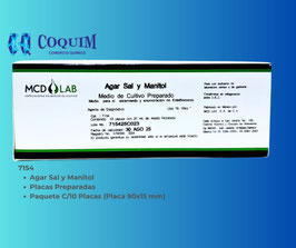 AGAR SAL Y MANITOL