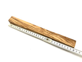 Kantel 30 x 30 x 300 mm aus Olivenholz