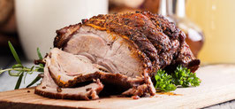 Kärntner Schweinsbraten (Bauch und Schopf) Essfertig