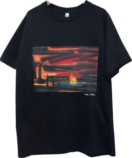 Limited at Thm store  P.collier & thmstore art tee BLACK（ブラック）