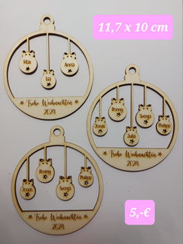 Anhänger Familienkugel