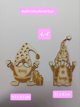 Anhänger Wichtel, verschiedene Motive