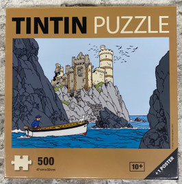 Tim & Struppi 81564 Puzzle ""Schwarze Insel"